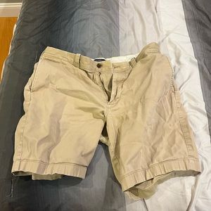 J Crew 7 inch inseam 33 inch waist khaki shorts
